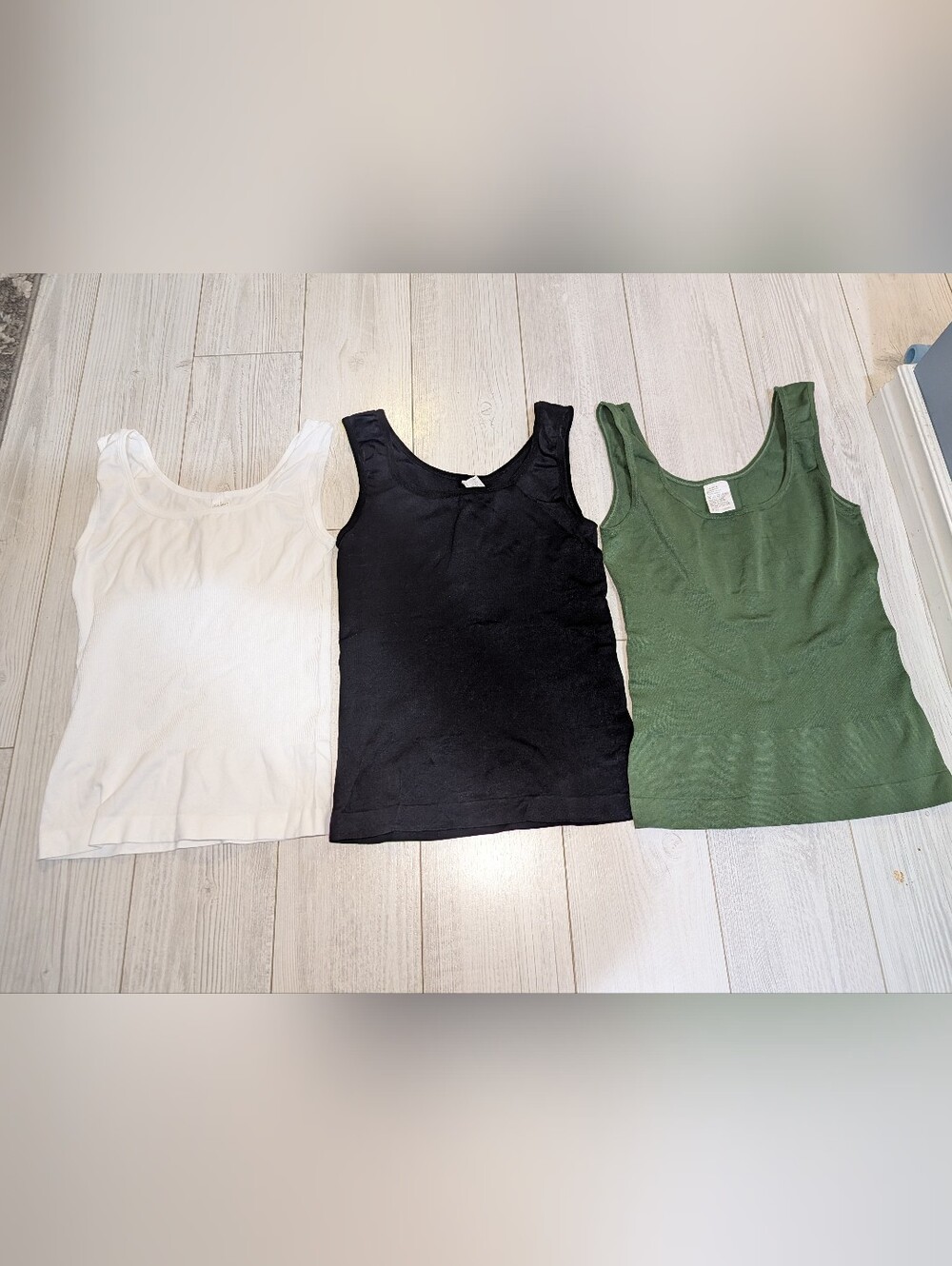 3 Women’s Tank Tops- Classic Scoop Neck